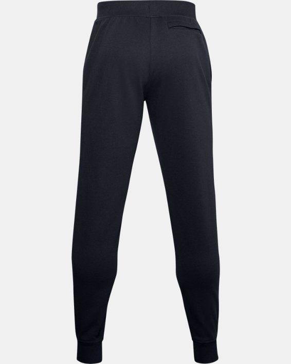 Men's UA Rival Cotton Joggers in Black image number 9